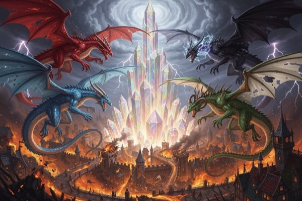 Dragons of the Crystal Spire