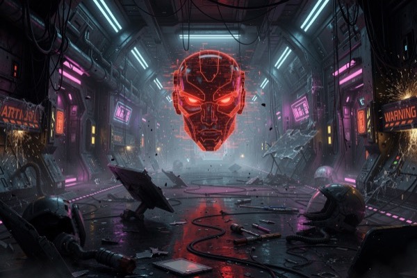 Neon Shadows: Orbital Station 7